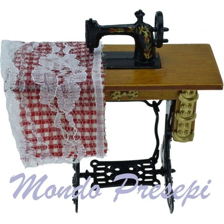 Sewing machine with bench