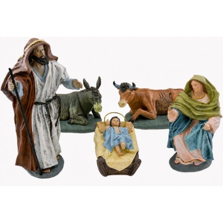 Natividad en resina de 20 cm set de 5 piezas