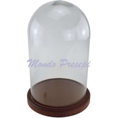 Campana in vetro cm 17x26 h. Mondo Presepi