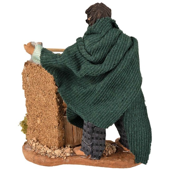 Hombre con ánforas de 12 cm