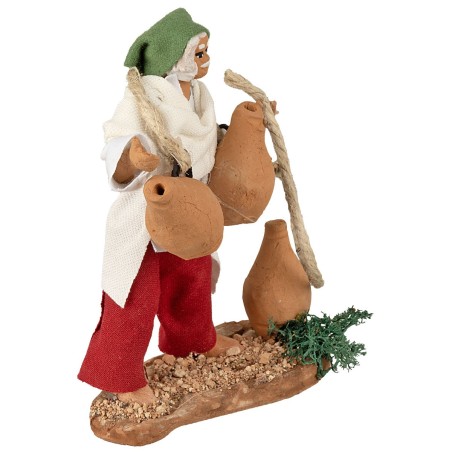 Man with amphorae 12 cm
