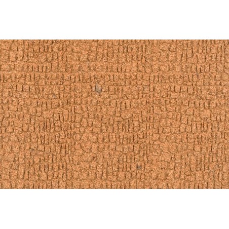 Pannello in sughero a pietre mignon cm 25x16,3x0,5 h