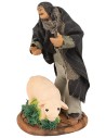 Pastore snodabile con maiale serie 14 cm
