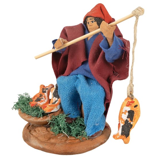 Man with amphorae 12 cm