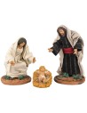 Nativity 3 figures series 14-15 cm jointed