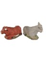 Set ox and donkey for 14-15 cm statues