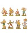 Set de 8 figuras serie 4 cm Euromarchi