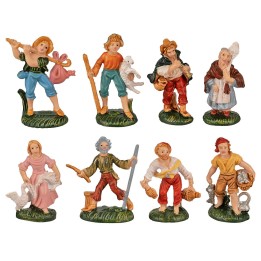 Set de 10 figuras serie 4 cm Euromarchi