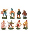 Group of 8 crafts series 4 cm Euromarchi