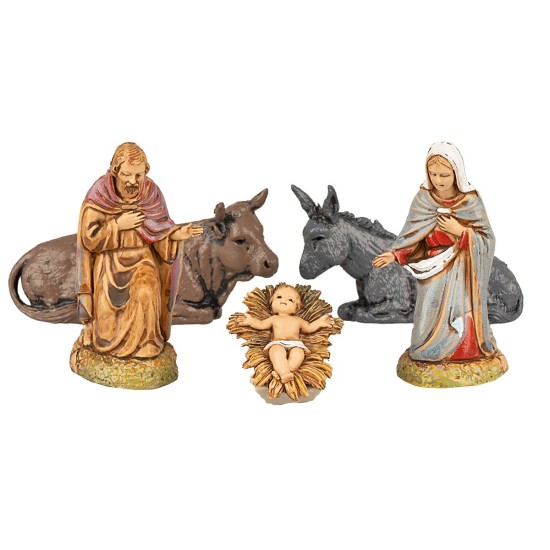 Nativity 6 pcs cm 6 Landi Moranduzzo