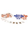 Set due mazzi di carte da tavolo in miniatura 1x1,5 cm
