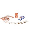 Set due mazzi di carte da tavolo in miniatura 1x1,5 cm
