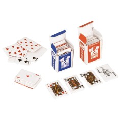 Deck of playing cards 1x2 cm