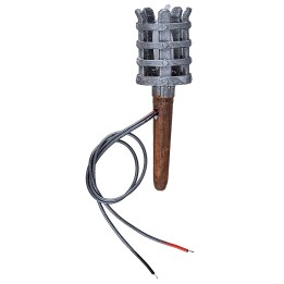 Fiaccola da mano cm 8,2 h LED effetto fiamma tremolante 12V