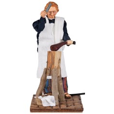 Pastor con cordero en hombros 30 cm Pigini