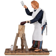 Shepherd with lamb on shoulders 30 cm Pigini 2