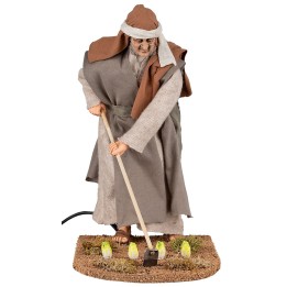 Pastor con cordero en hombros 30 cm Pigini