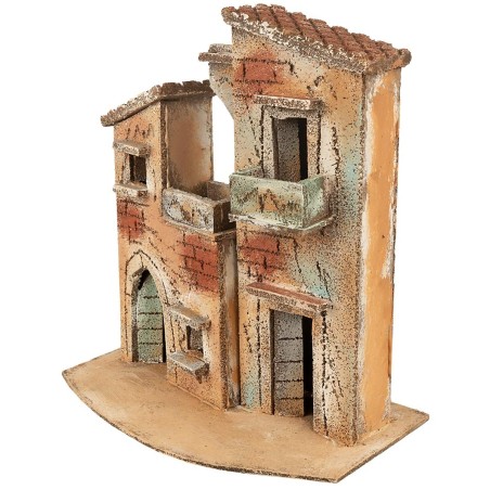 Casa napoletana con terrazza e balcone cm 20x11,7x21,5 h