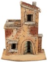 Casa napoletana con terrazza e arco cm 13,5x8x17 h