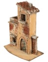 Casa napoletana con terrazza e arco cm 13,5x8x17 h