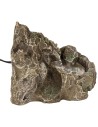 Cascata in resina funzionante a corrente cm 18,5x14,5x14,5 h