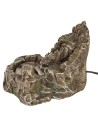 Cascata in resina funzionante a corrente cm 18,5x14,5x14,5 h