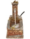 Fuente de columna con lavabo en funcionamiento cm 17x7x11,5 h
