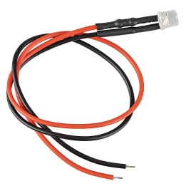 Led plano 5 mm blanco cálido 12 Voltios
