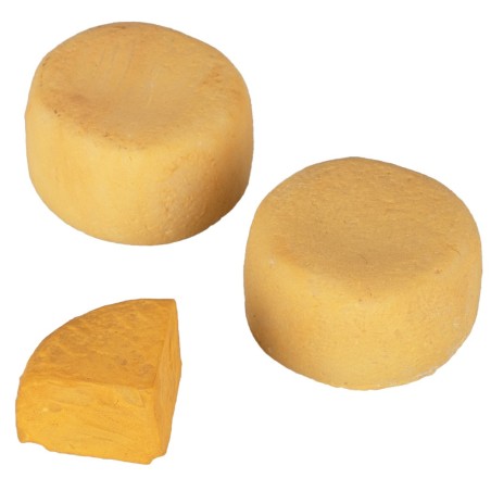 Forma de queso con rebanada ø 2 cm