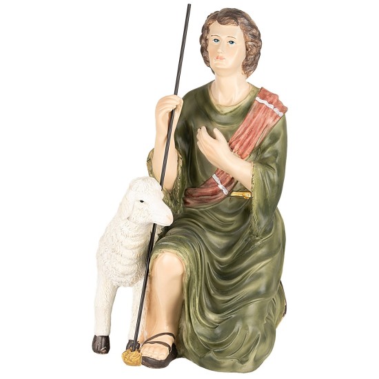 Natividad 3 figuras en resina 60 cm
