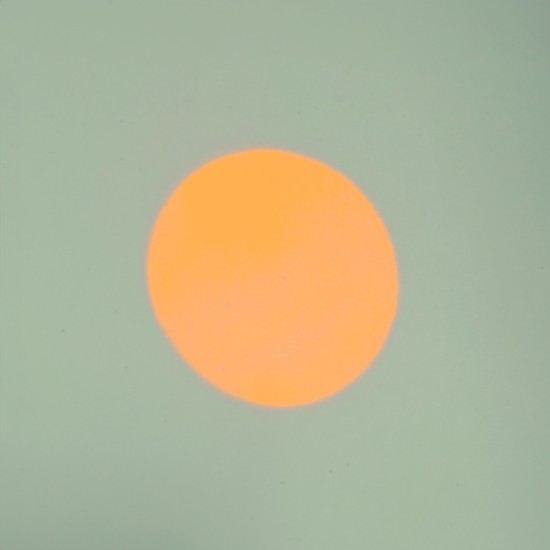Microproyector sol naranja