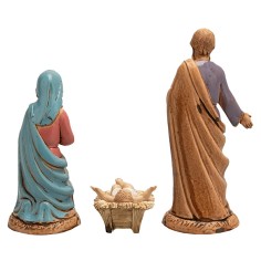 Natividad 3 sujetos en PVC serie 10 cm 2