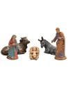 Natività 5 pezzi serie 10 cm Landi Moranduzzo