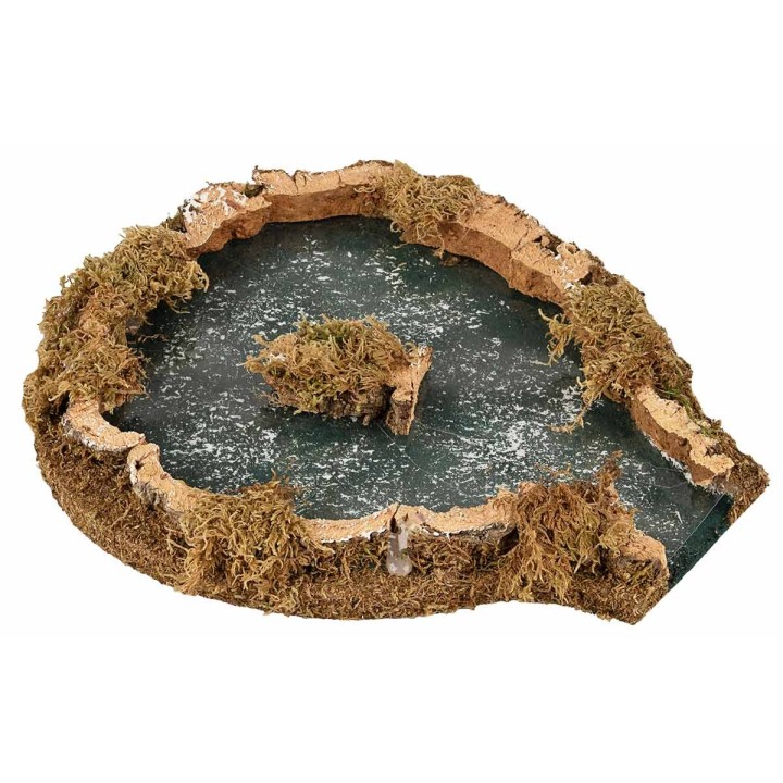Lago con efecto profundidad cm 16x13,5