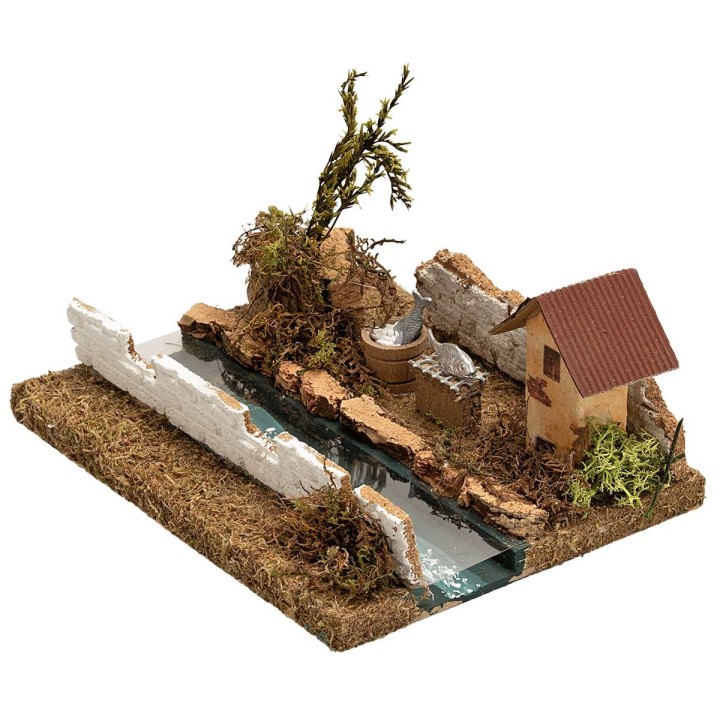 Lago con efecto profundidad cm 16x13,5