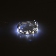 20 Blue micro LEDs with battery holder