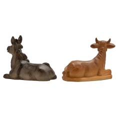 Natividad 5 figuras serie 8 cm en resina 2