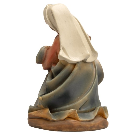 Madonna arrodillada en resina serie 20 cm