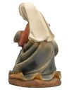 Virgen arrodillada en resina serie 11-12 cm
