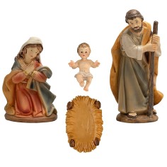 Madonna arrodillada en resina serie 20 cm