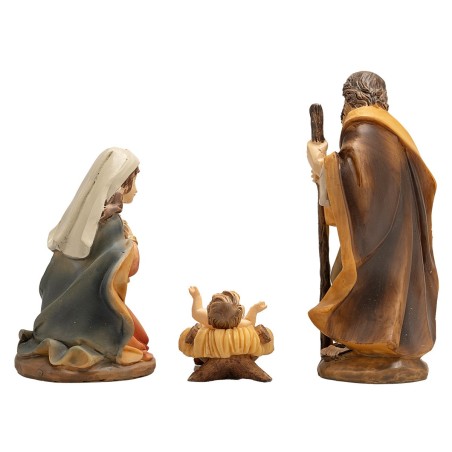 Natività 3 pezzi in resina serie 11-12 cm