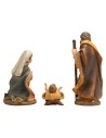 Nativity 3 pieces in resin series 11-12 cm