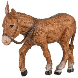 Asino marrone Fontanini per statue da 12 cm