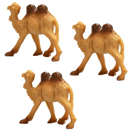 Set 3 cammelli per statue da 10 cm Euromarchi
