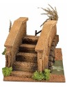 Arch bridge with river cm 40x20x16.5 h
