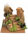 Arch bridge with river cm 40x20x16.5 h