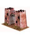 Castillo compuesto por dos torres conectadas por un arco cm 19,5x9x12 h