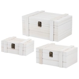 Wooden box cm 18x18x10 h