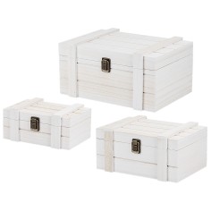 Wooden box cm 18x18x10 h