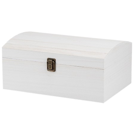 Wooden box cm 18x18x10 h